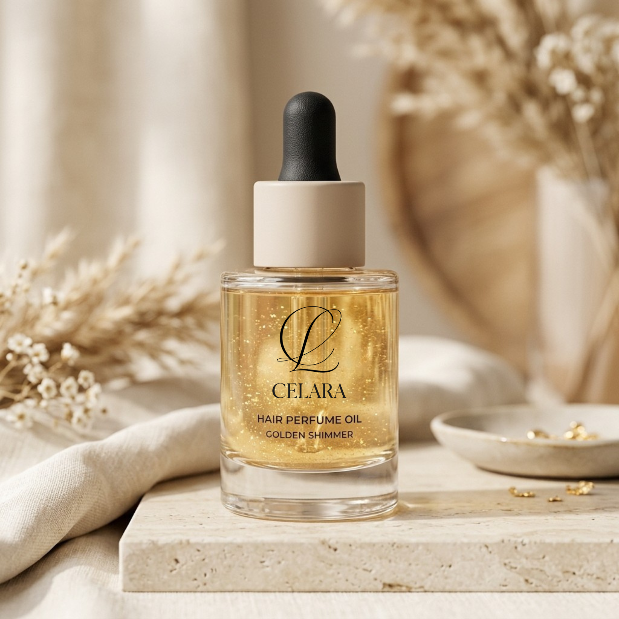 Huile de Parfum Capillaire — Éclat Doré