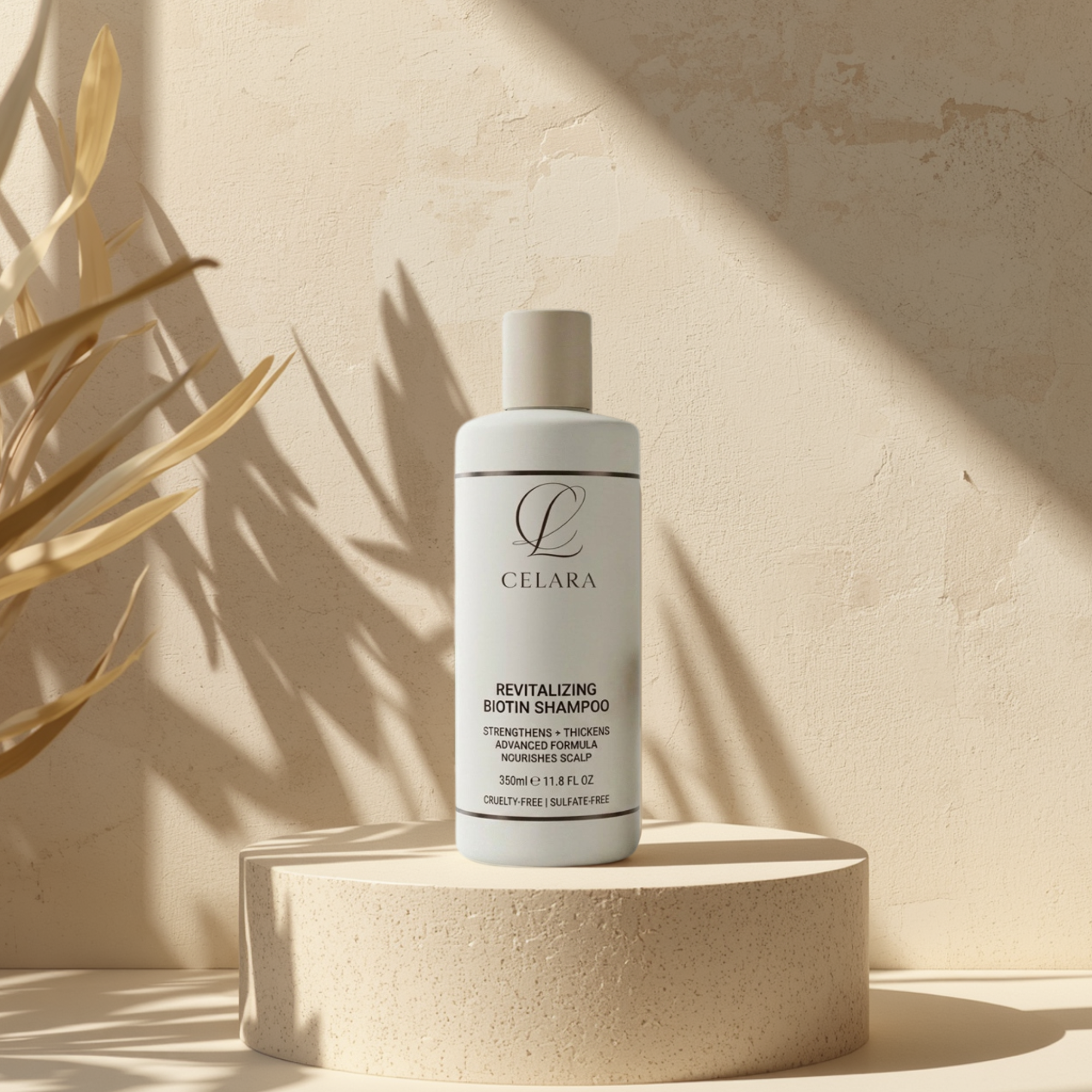 CELARA — Shampoing Revitalisant à la Biotine (350ml)